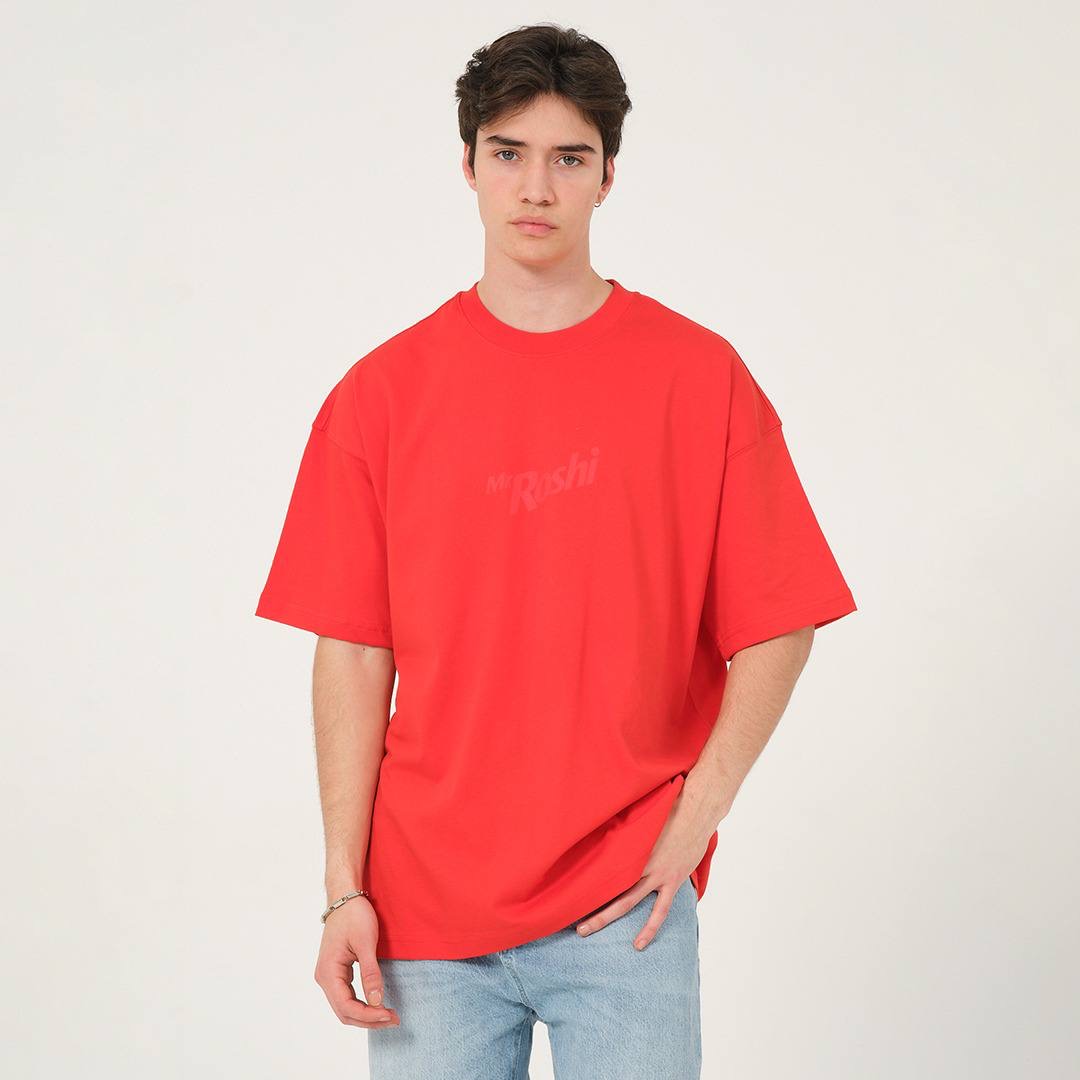Mr. Roshi Oversize Kırmızı Tişört 